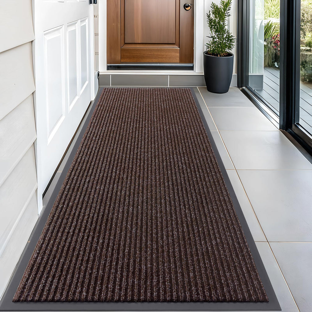 OLANLY Front Door Mat 59x23, Waterproof Heavy-Duty Indoor Outdoor Doormat