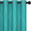 Deconovo Living Room Curtains 84 Inches Long, Blackout Curtains for Bedroom
