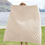 Bedsure GentleSoft Twin Blanket for Bed Cream - Super Soft Cozy Blankets for Kids Girls, Cute Fuzzy Fleece Throws for Bedroom Couch, 60x80 Inches