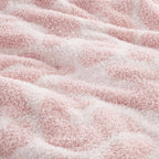 Bedsure Leopard Throw Blanket for Couch, Knit Plush Throw Blanket - Super Soft, Cozy & Warm GentleSoft, Breathable & Lightweight for Bed & Sofa, Leopard Pink, 60x80 Inches