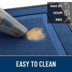 OLANLY Front Door Mat Outside 29.5x17, All-Season Heavy-Duty Rubber Doormat