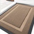 OLANLY Front Door Mat Outside 33x21, All-Season Heavy-Duty Rubber Doormat