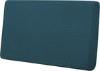 Easy-Going Stretch Loveseat Cushion Cover Sofa Cushion Furniture Protector Sofa Seat Sofa Slipcover Sofa Cover Soft Flexibility with Elastic Bottom(Loveseat Cushion, Deep Teal)