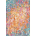 RELEANY Washable 6'x9' Abstract Area Rug for Living Room Starlight
