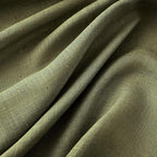 MIULEE Light Olive Green Linen Curtains 96 Inches Long 2 Panels for Bedroom Living Room, Soft Linen Textured Natural Window Drapes Semi Sheer Light Filtering Back Tab Rod Pocket Burlap Look Decor