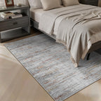 Washbale Rugs 3x5 Ultra Soft Area Rug, Non Slip Indoor Entryway Rugs, Stain Resistant Area Rugs for Living Room Dining Bedroom，Modern Abstract Home Decor Small Rug