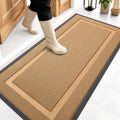 OLANLY Front Door Mat Outside 47x23, All-Season Heavy-Duty Rubber Doormat