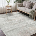 BEIMO 8x10 Area Rugs for Bedroom, Grey Beige Washable Abstract Rug