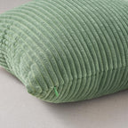 Topfinel LightGreen Couch Throw Pillows Covers 24x24 Inch Set of 4,Olive Emerald Green Corduroy Decorative Cushion Case,Rustic Fun Living Room Decor fundas para cojines