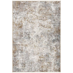 UERMEI 11x14 Area Rug Living Room Rugs Extra Large Brown Grey Carpet