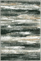 Lansny Modern Abstract Entryway Rug Indoor 2x3 Washable Rug Non-Slip Soft Small Area Rug Forest Green Kitchen Mats Thin Print Faux Wool Floor Carpet Throw Rugs for Entrance Bedroom