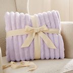 Bedsure Soft Throw Blanket for Couch Decor Gifts Lavender Fog 50"x60"