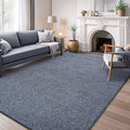 AROGAN 6x9 Area Rugs for Living Room Non Slip Dorm Bedroom Rug, Blue