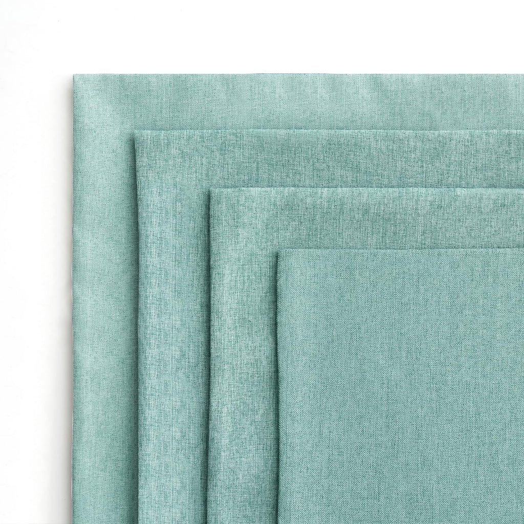 MIULEE Pack of 4 Decorative Outdoor Throw Pillow Covers Linen Waterproof Pillow Covers Summer Farmhouse Cushion Cases for Patio Garden Tent Balcony Couch Sofa 18x18 Inch Teal
