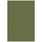 KOZYFLY Washable Area Rug 6x9 ft Rubber Backed Non Slip Rugs for Living Room Braided Cotton Bedroom Rug Woven Office Rugs Indoor Floor Carpets for Dining Bedroom Living Room, Olive Green/Earthy Green