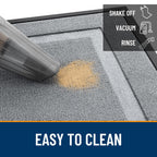 OLANLY Front Door Mat Outside 47x23, All-Season Heavy-Duty Rubber Doormat