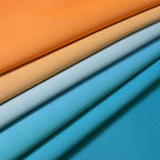 Yakamok Ombre Orange and Blue Curtains for Bedroom, Gradient Room Darkening Curtains, Grommet Thermal Insulated Light Blocking Window Drapes/Curtain for Living Room,52 x 84 Inch,2 Panels