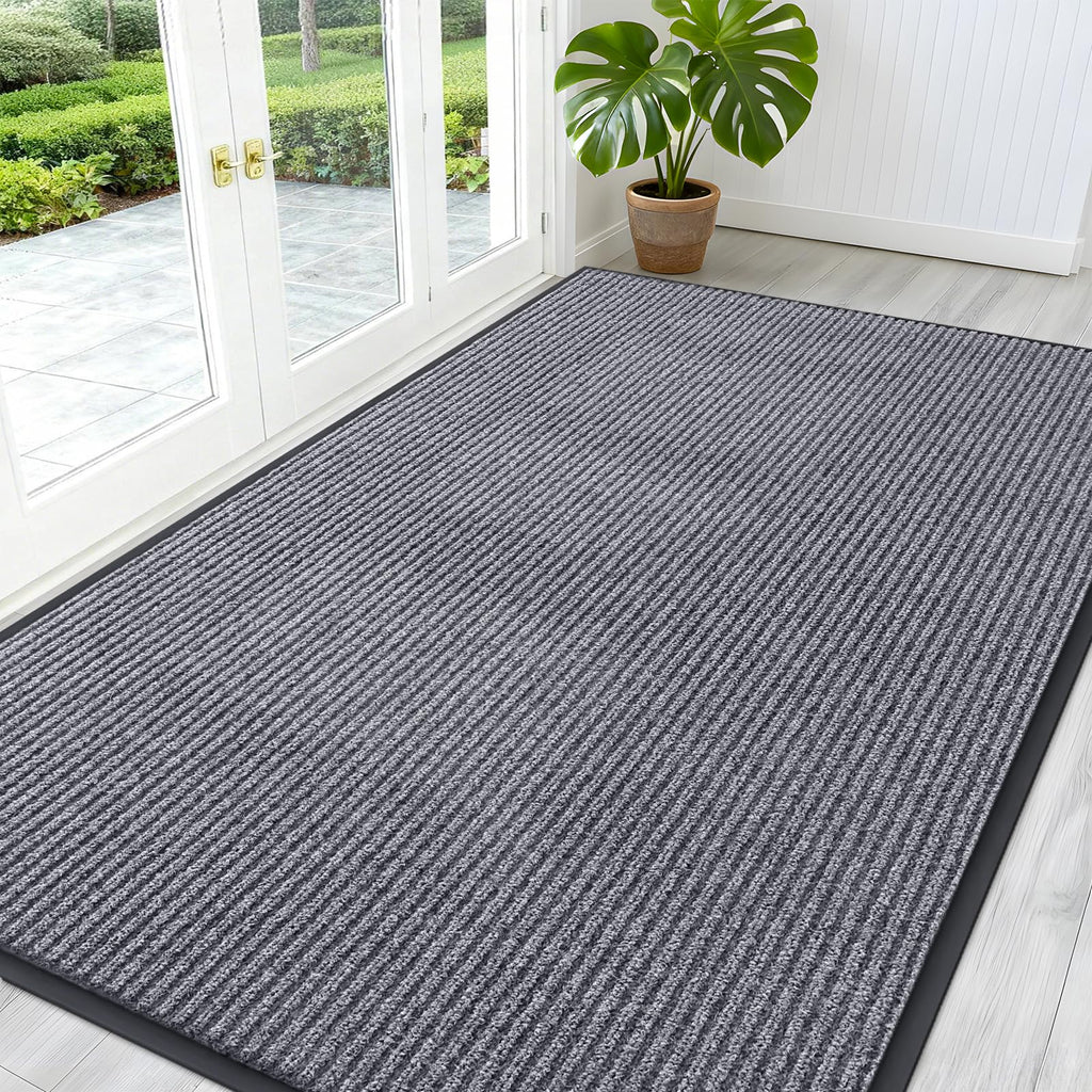 OLANLY Front Door Mat 59x34, Waterproof Heavy-Duty Indoor Outdoor Doormat