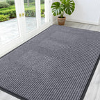 OLANLY Front Door Mat 59x34, Waterproof Heavy-Duty Indoor Outdoor Doormat