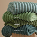 Bedsure Soft Twin Blanket for Bed Decor Gifts Mallard Green 60"x80"