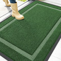 OLANLY Front Door Mat Outside 47x32, All-Season Heavy-Duty Rubber Doormat