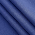 Nanspring Classic Blue Linen Curtains 72 Inch Length for Living Room Semi Sheer Light Filtering Door Drapes 2 Panels Set for Kids Bedroom Light Filtering Back Tab Modern Farmhouse Decor 52x72