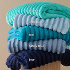 Bedsure GentleSoft Teal Fleece Blanket for Couch - Cozy Soft Blankets for Women, Cute Small Throws for Girls, 50x70 Inches