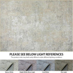 10x14 Area Rugs for Living Room Rug Washable: Abstract Large Rug Indoor Modern Carpet Non Slip for Dining Room Bedroom Nursery Home Office Beige Grey