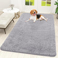 OLANLY Dog Door Mat for Muddy Paws 59x35, Super Absorbent Chenille Mud Mat