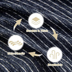 MYSKY HOME Oversized Armchair Couch Cover for 1 Cushion Couch, Washable Sofa Protector, Chair Couch Covers Sofa Covers Sofa Throws Sofa Slipcovers Futon Cover for Pet, Kid, 71"X91", Navy