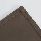 LEMOMO Chocolate Brown Thermal Blackout Curtains/42 x 95 Inch/Set of 2 Panels Room Darkening Curtains for Bedroom