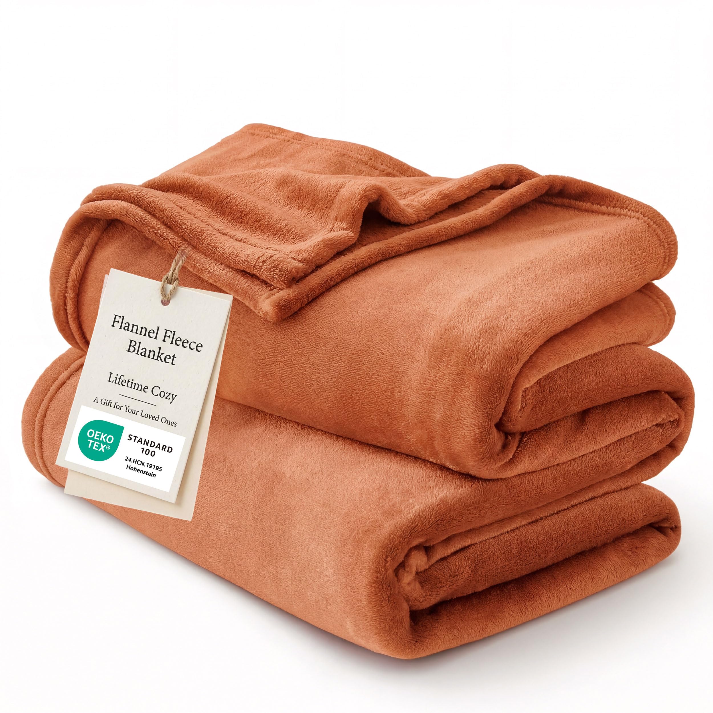Bedsure GentleSoft Fleece Blankets Queen Size - 280GSM Soft Lightweight Plush Cozy Blanket for Bed, Sofa, Couch, Travel, Camping