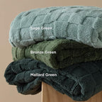 Bedsure GentleSoft King Size Blanket for Bed - Super Soft Cozy Blankets for Kids Girls, Large Fuzzy Fleece Throw for Bedroom Decor, Olive Green,108x90 Inches