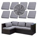 SUKAIKEQA 8PCS Patio Cushion Covers.Patio Furniture Couch SeatSlipcovers