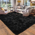 Quntue Rugs for Living Room 10x14, Soft Shaggy Modern Shag Area Rug for Bedroom, Upgrade Non-Slip Plush Fluffy Carpet for Kids Boys Girls Room Home Decor Aesthetic,Blue Grey