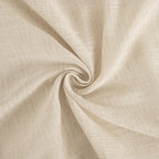 BGment Natutal Linen Cafe Curtains 30 Inch Length, Farmhouse Kitchen Window Drapes Semi Sheer with Rod Pocket Lightweight Textured for Bathroom Over Sink Decor, 2 Panels Set, 30 Inch Wide