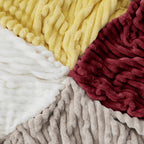Bedsure Soft Cal Size Blanket for Bed Deep Red 102"x96"