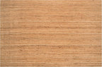 Hausattire Hand Woven Jute Braided Area Rug, 8’x10’ – Natural, Reversible Boho Rugs for Kitchen, Living Room, Bedroom I Farmhouse Decorative Floor Rug, 96x120 Inches