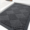 OLANLY Front Door Mat Outside Entrance 33x21, Waterproof Heavy-Duty Doormat