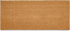 MAINEVENT Blank Mat 48x24 Inch, Plain Oversized Doormat for Covered Outdoor Area, Extra Large Long Welcome Mat w/Non-Slip PVC Backing for Double Door