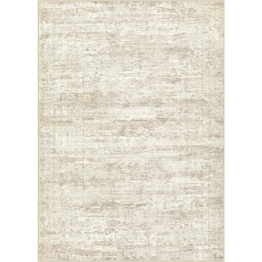 UERMEI 10x12 Area Rug Living Room Rugs - Washable Neutral Modern Abstract Soft Thin Rug Indoor Floor No Slip Rug Carpet for Bedroom Under Dining Table Home Office Decor - Beige/Brown
