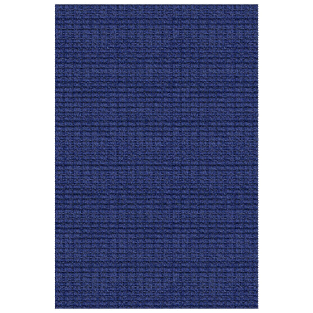 KOZYFLY Rugs for Entryway 3x5 ft Washable Area Rug Non Slip Rubber Backed Entry Rug Woven Indoor Door Mat Cotton Kitchen Rugs Floor Carpet for Entryway, Foyer, Backdoor, Royal Blue/Navy
