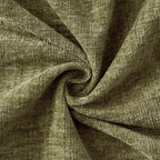 MIULEE Soft Chenille Throw Pillow Covers Olive Green 18x18 Inch Pack of 2
