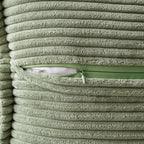 MIULEE Decorative Throw Pillow Covers for Couch 20x20 Light Olive Green