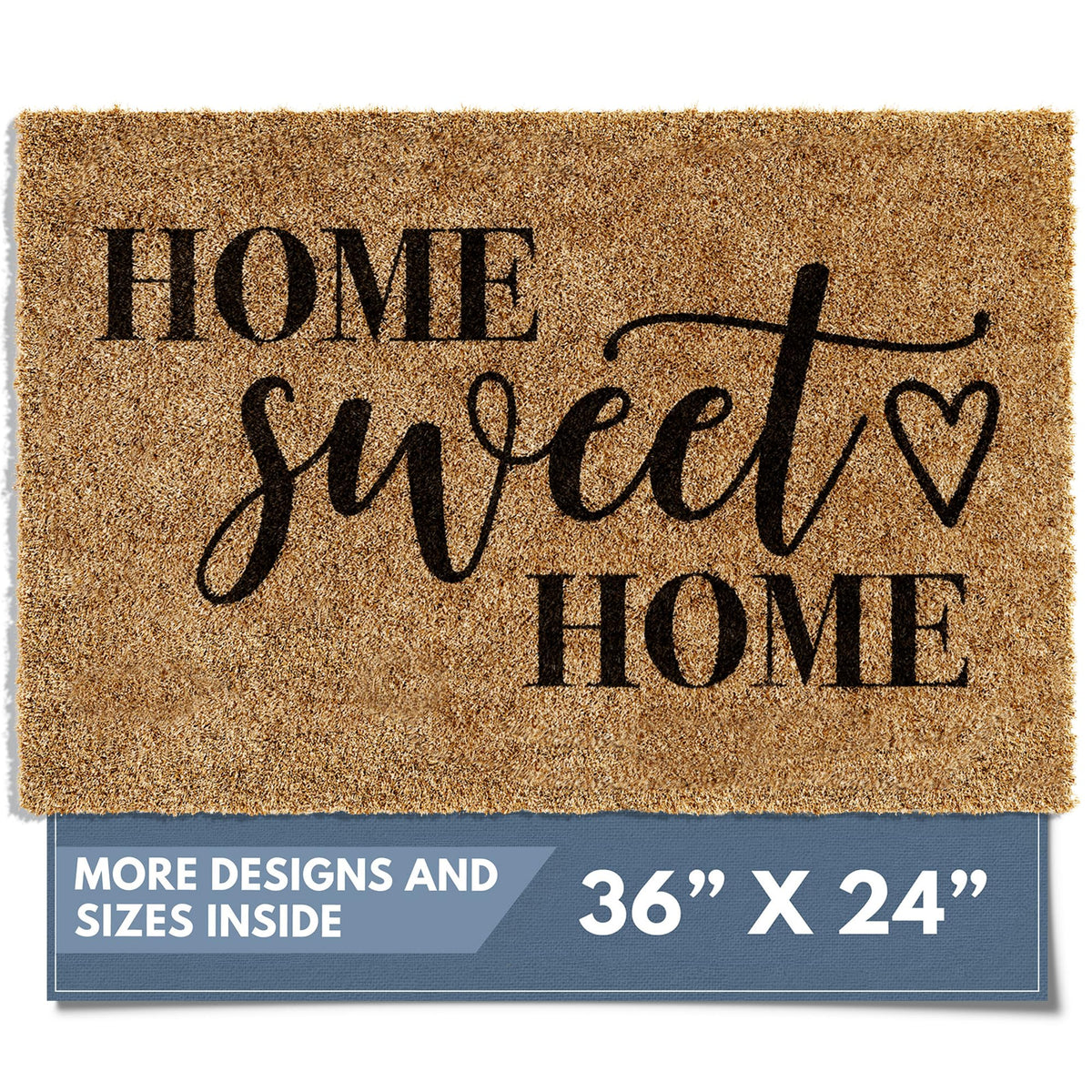 Barnyard Designs Front Door Welcome Mat (Hello, 30x17)