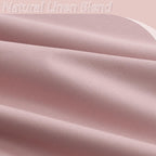 Guken Pink 100% Blackout Linen Curtains 120 Inch 2 Panels Set for Girl's Bedroom, Living Room, Nursery, Back Tab/Rod Pocket Thermal Insulated Black Out Drapes Farmhouse for Bedroom Window Curtains