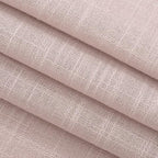 Blush Pink Curtains for Living Room Back Tab Modern Farmhouse Semi Sheer Curtains 108 inches Long 2 Panels Set Muted Neutral Window Curtain for Dining Room Bedroom 52x108