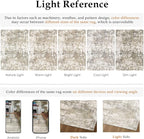 PureCozy Beige Area Rug 5x7 Machine Washable Modern Abstract Living Room Carpet Non Slip Neutral Low Pile Soft Non Shedding Bedroom Contemporary Indoor Rug for Kitchen Office Laundry Dining Room