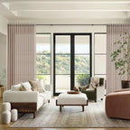 Nanspring Oatmeal Semi Sheer Curtains 72 Inches Long 2 Panels Set for Bedroom Back Tab Rod Pocket Light Filtering Privacy Drapes Cotton Linen Textured Farmhouse Living Room Curtain 52X72 Inches