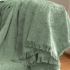 HOMERILLA 2 Piece Sectional Couch Cover for L Shape Sofa Sage L
